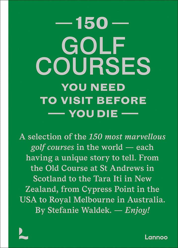 150 Golf Courses Book