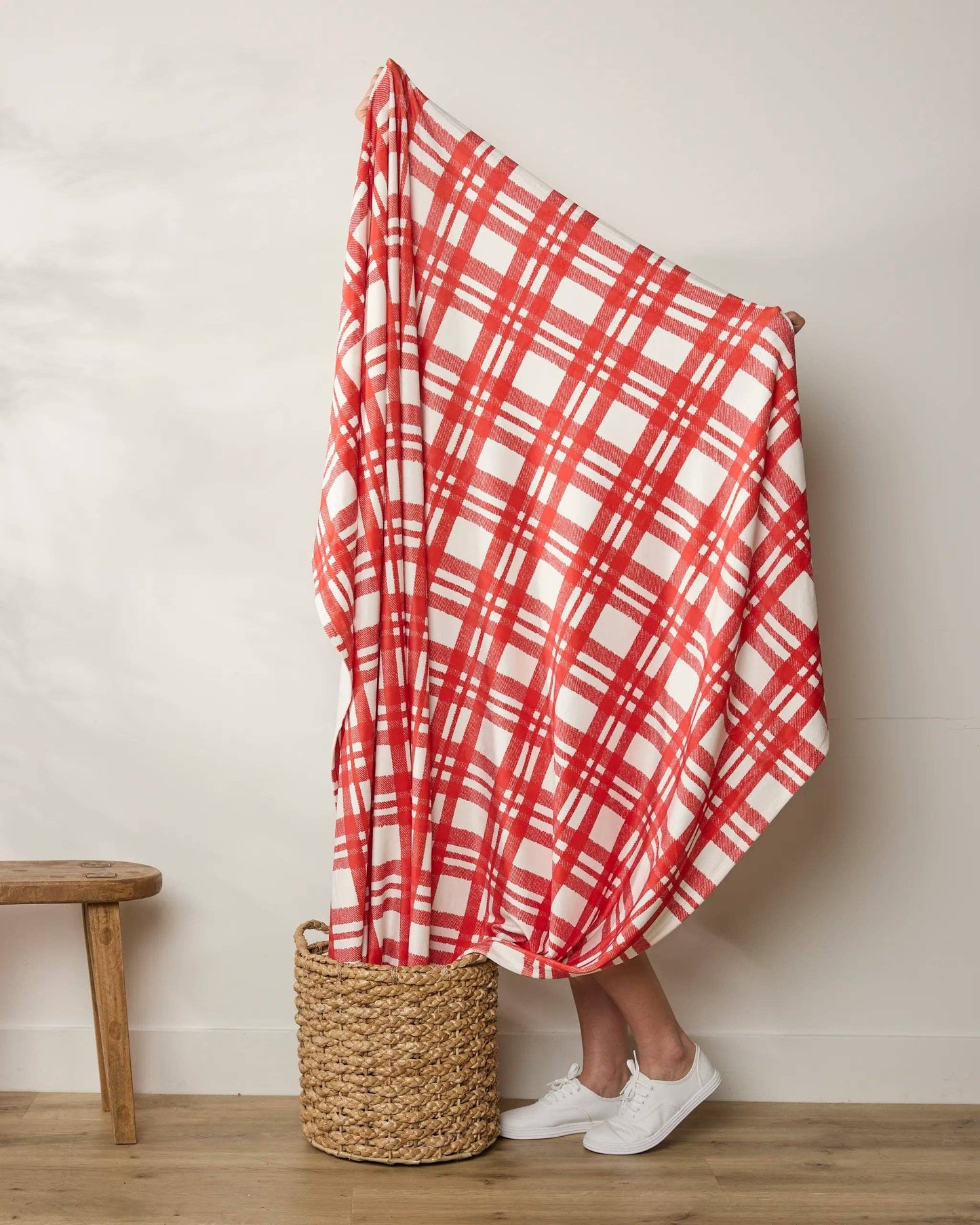 Geometry Tartan Butter Blanket