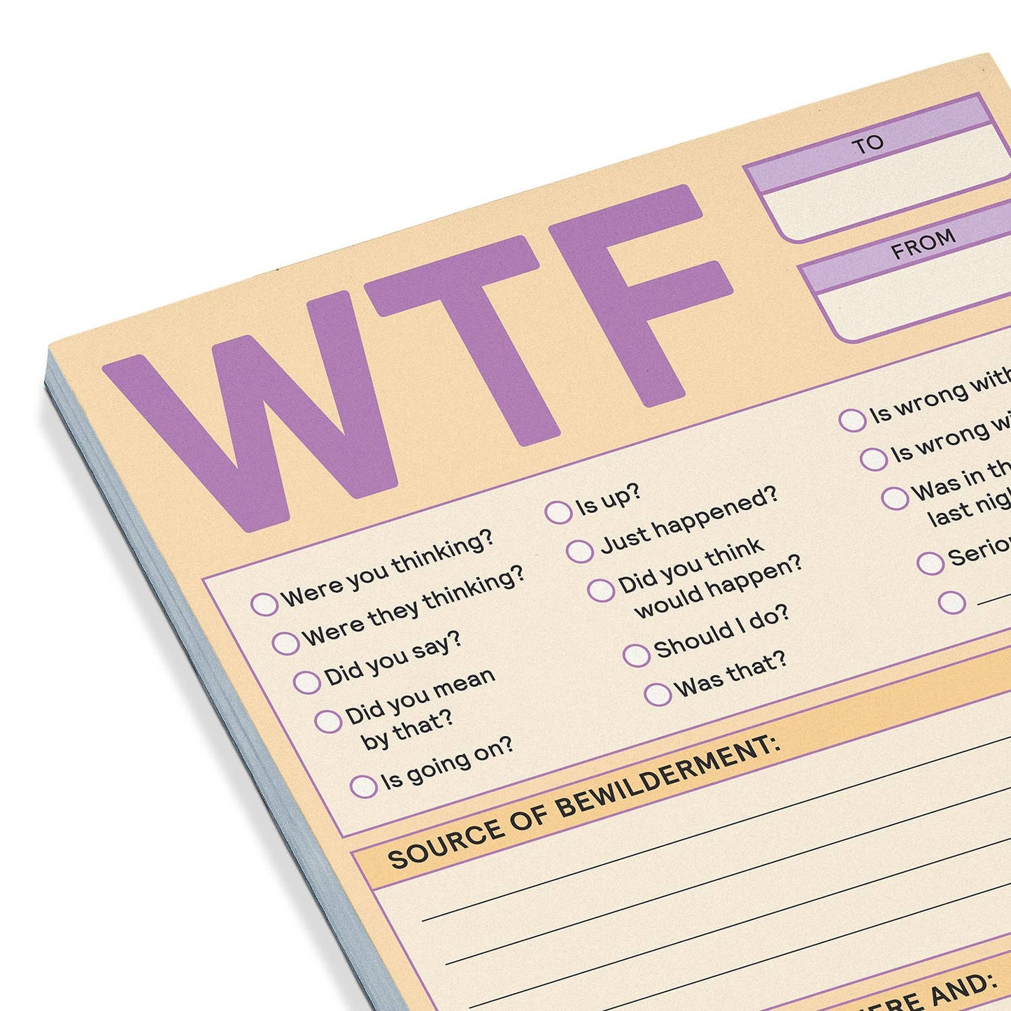 WTF Nifty Note Pad