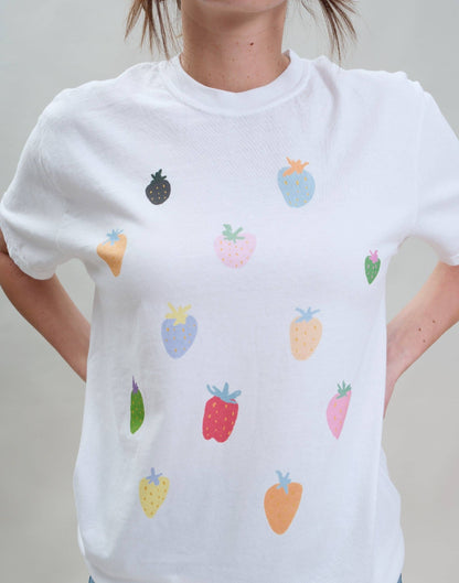 Strawberry Milk Vintage Wash T-Shirt