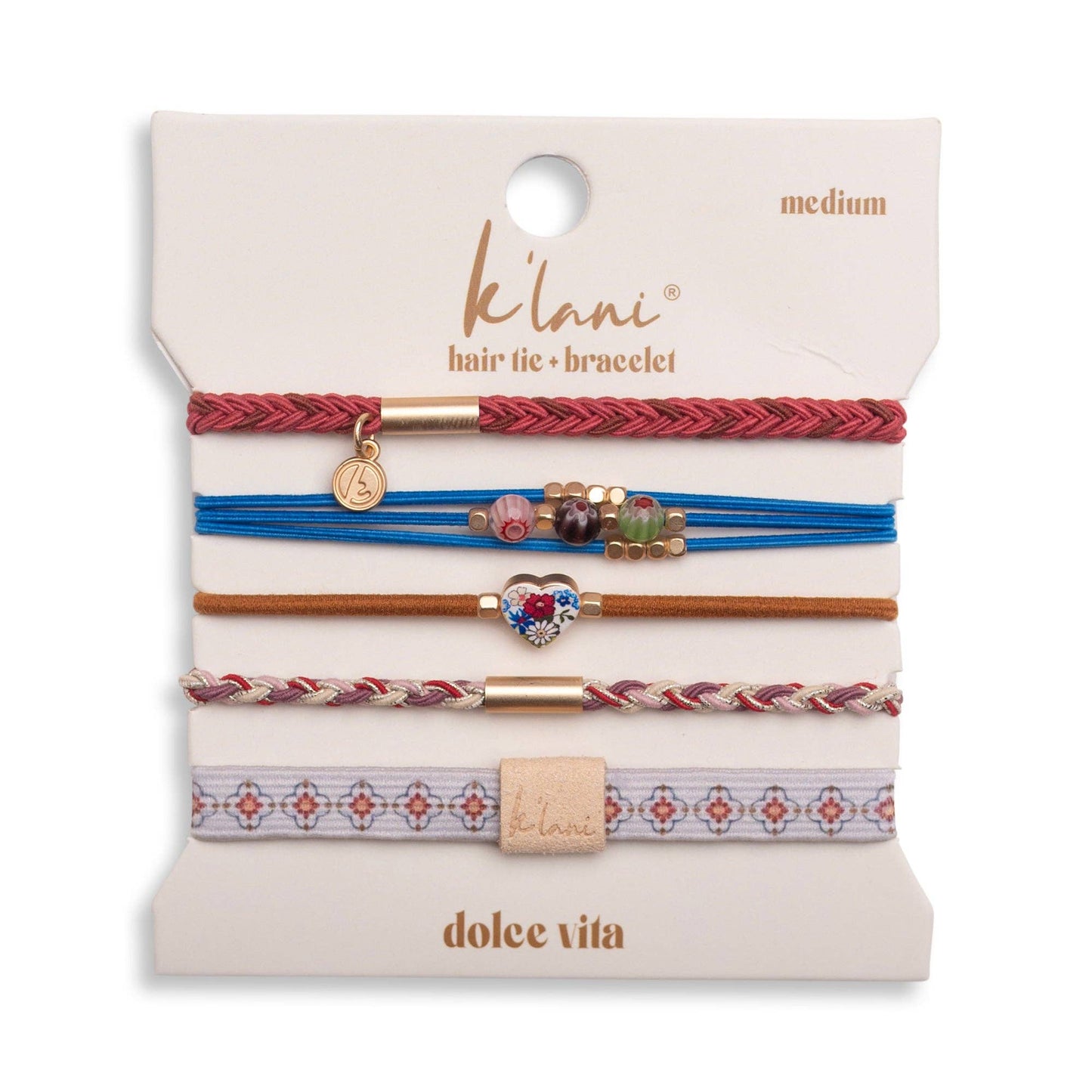 "Dolce Vita" Hair Tie Bracelets