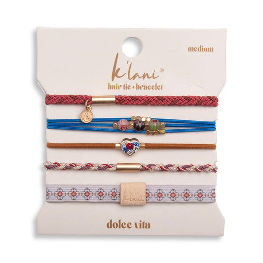 "Dolce Vita" Hair Tie Bracelets