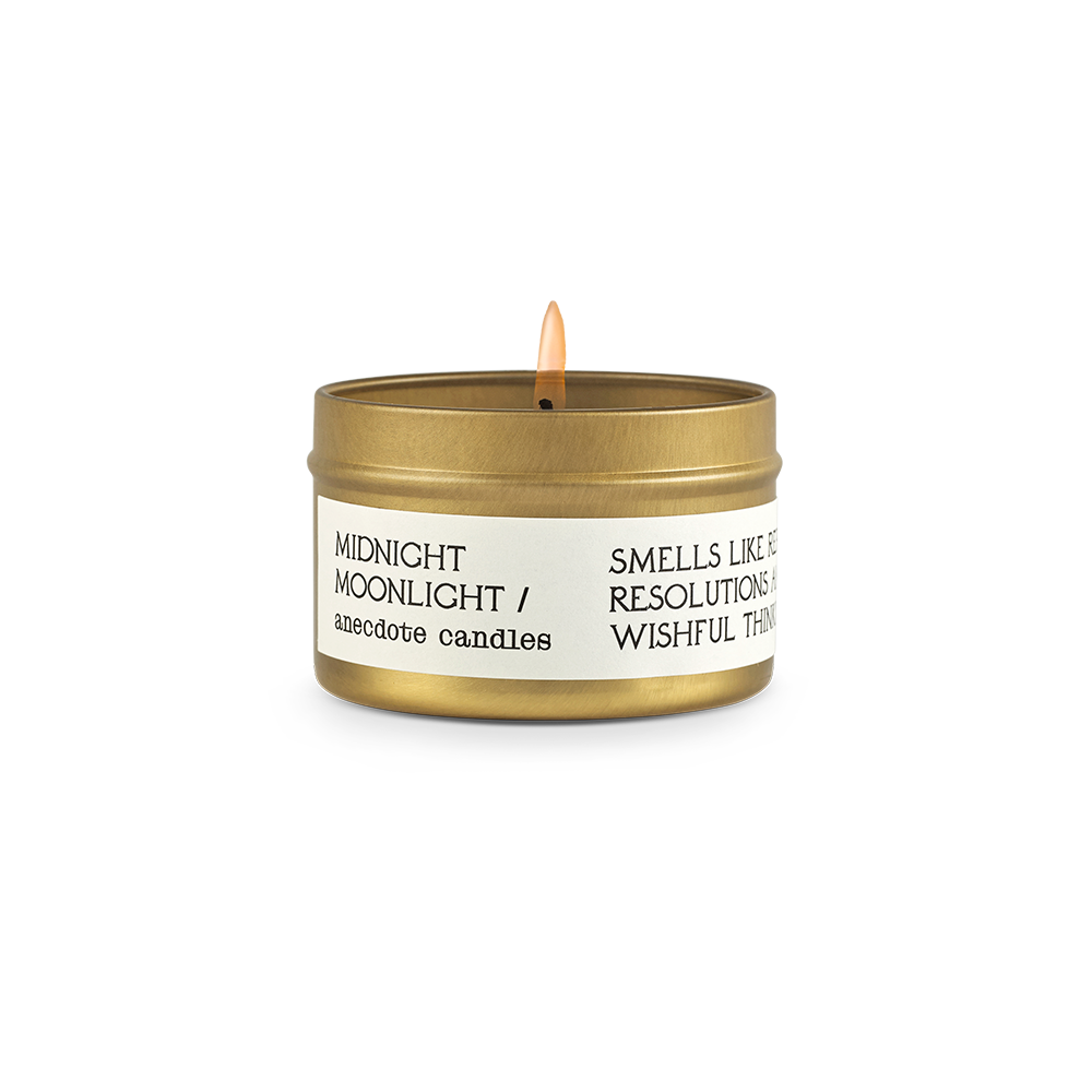 Midnight Moonlight Travel Tin Candle