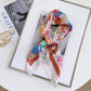 Retro Chic Silk Scarf