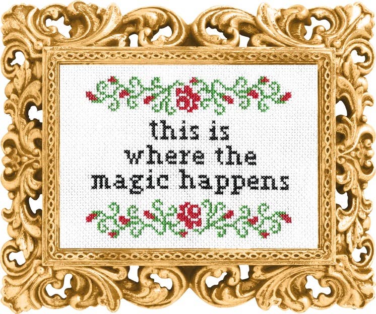 Awesome Cross Stitch Kit