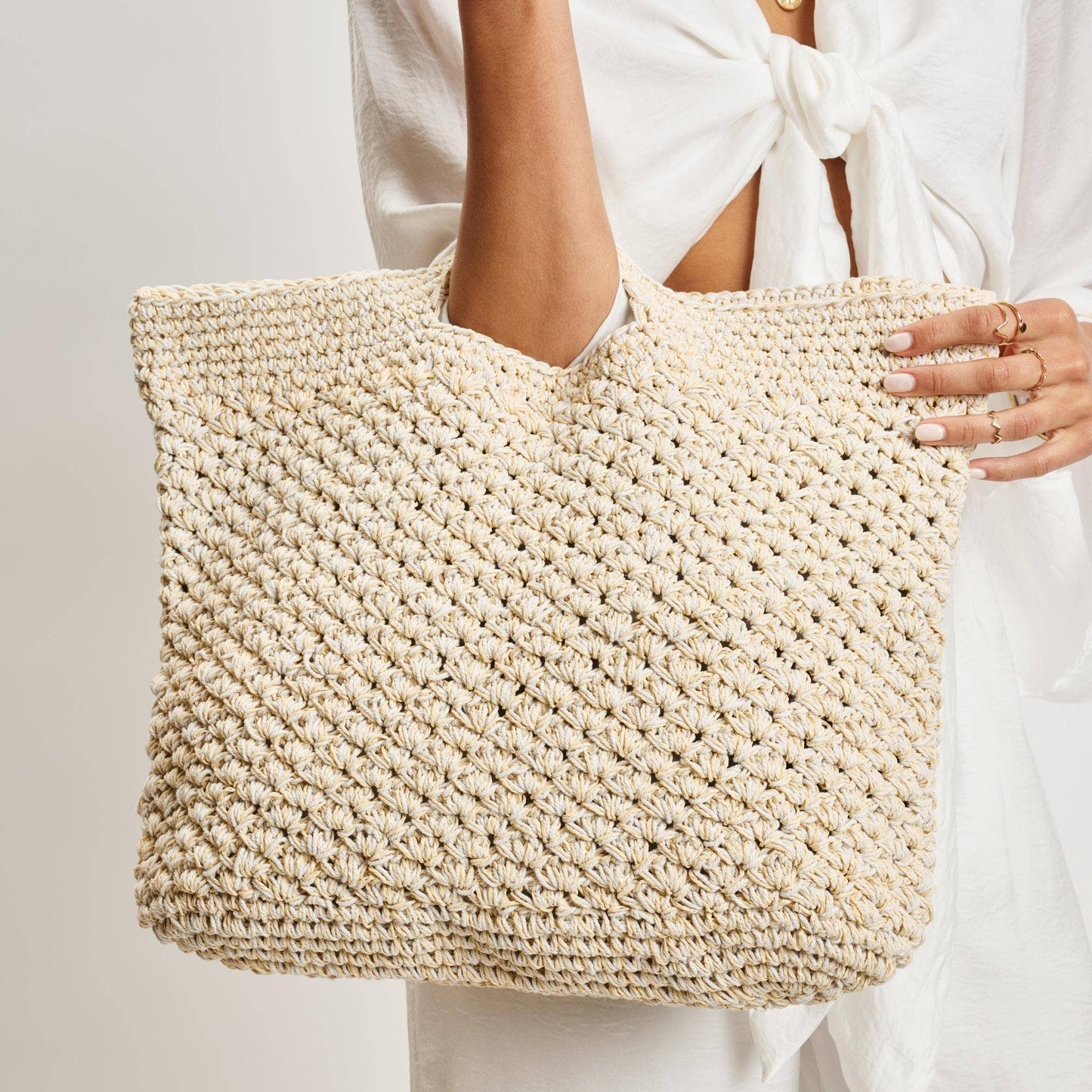 Woven Marisol Tote