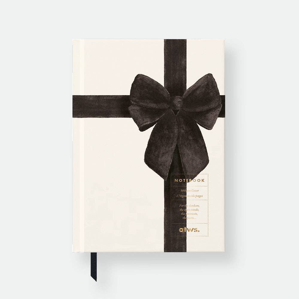 Bow Hardcover Notebook