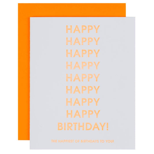 Happiest of Birthdays Card