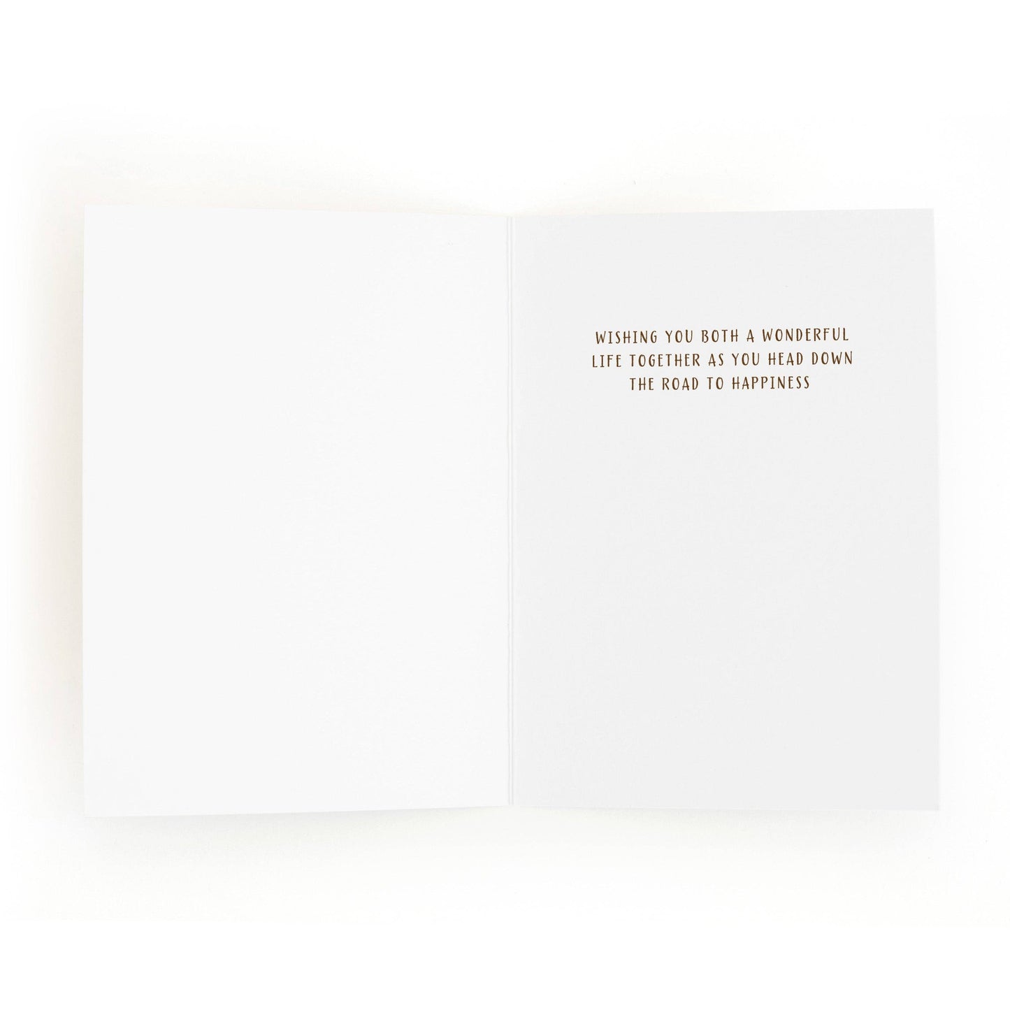 Lovers' Lane Wedding Card