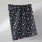 Geometry Batty Night Tea Towel