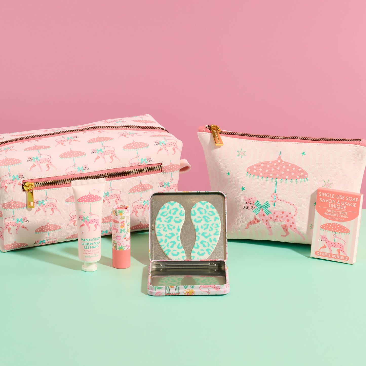 Leopard on Parade Lip Balm & Hand Lotion Set