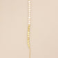 Mini Baroque Half Gold & Pearl Bracelet