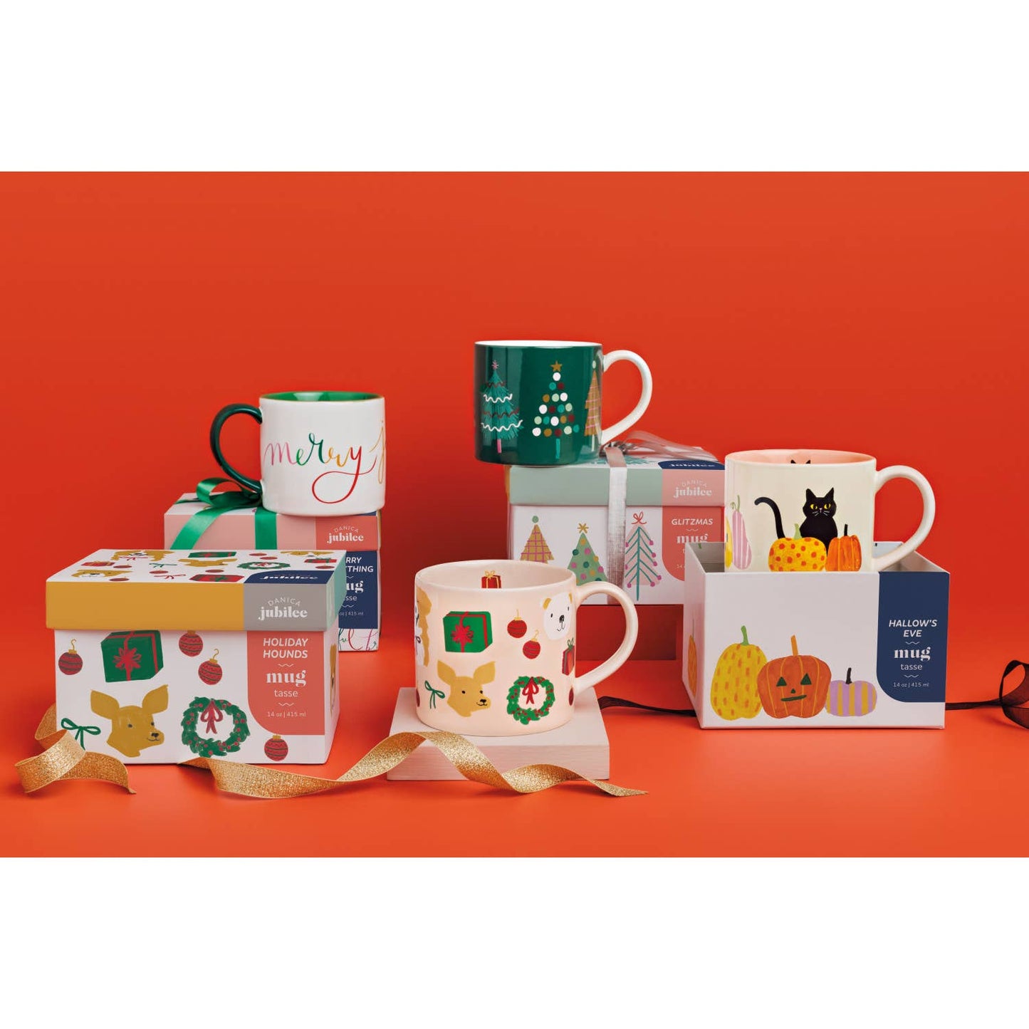 Glitzmas Boxed Mug