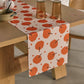 Geometry Pumpkin Polka Table Runner
