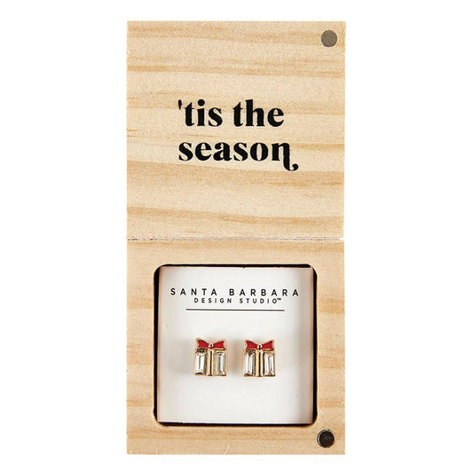 'Tis the Season Treasure Box Earrings