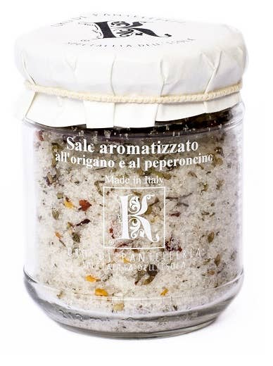 Sea Salt with Oregano and Peperoncino