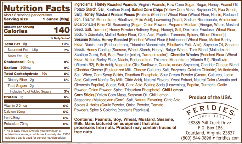 5 O'clock Crunch Snack Mix