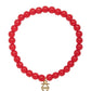 Small Glass Bead Stretch Bracelet