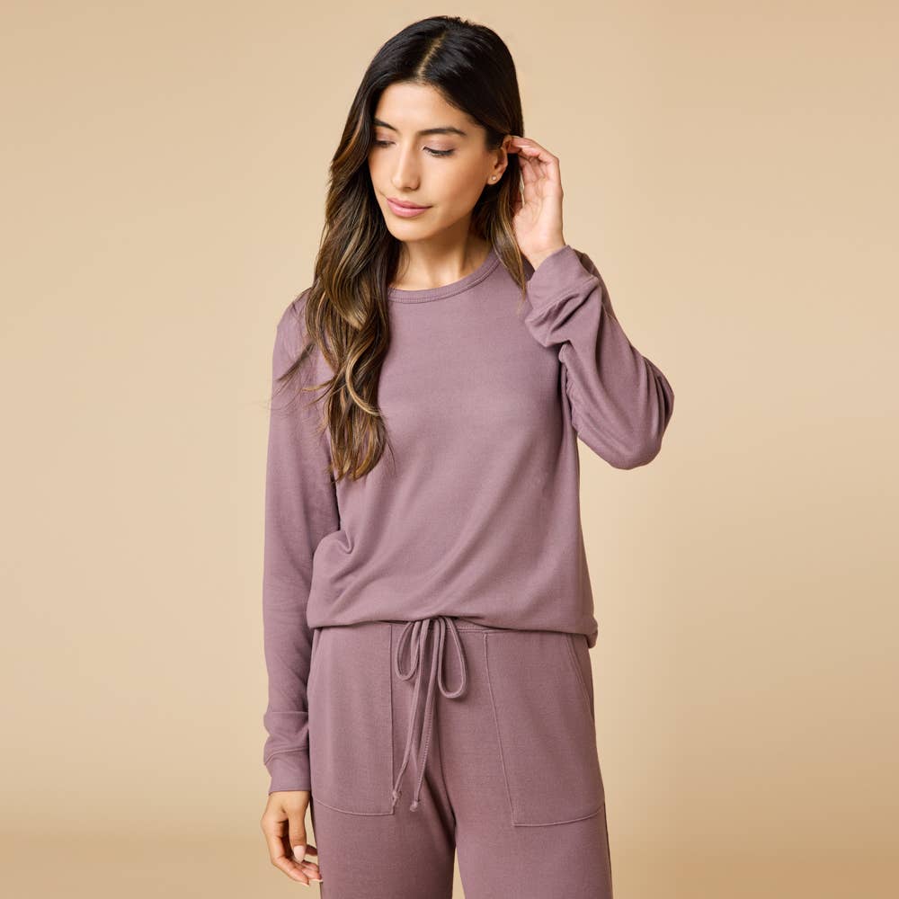 Cloud Soft Dream Crew Neck Lounge Set - Oprah's Fave