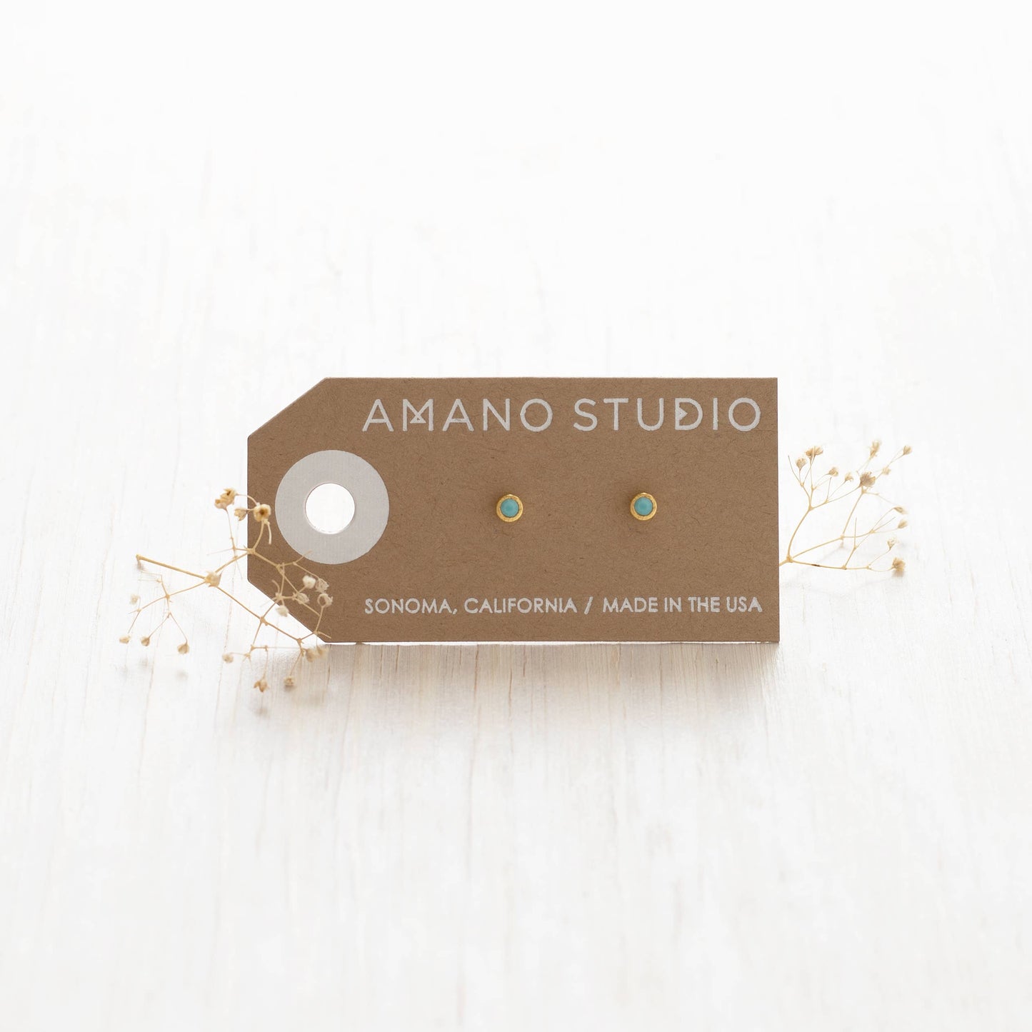 Tiny Dot Stud Earring