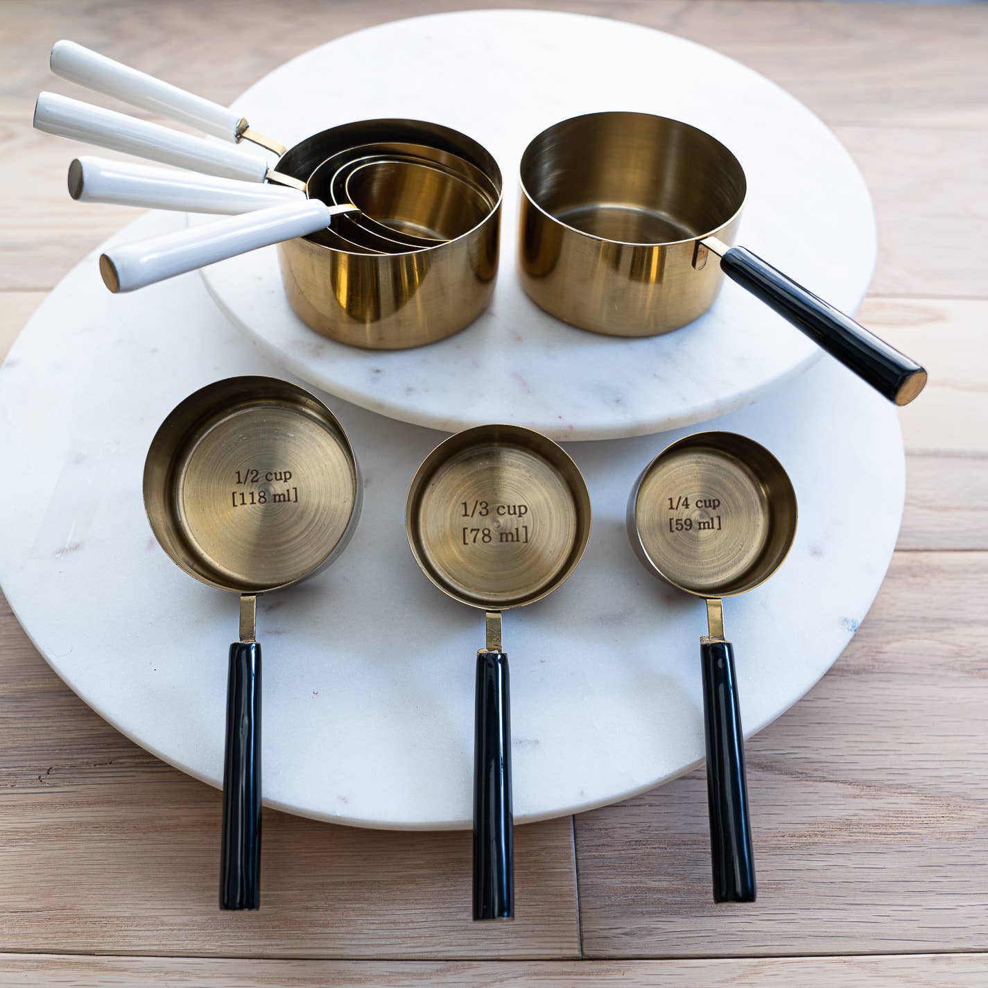 Gold Measuring Cups