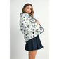 Floral Fleece Jacket