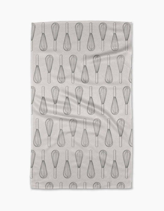 Geometry Kitchen Whisks Tea Towel