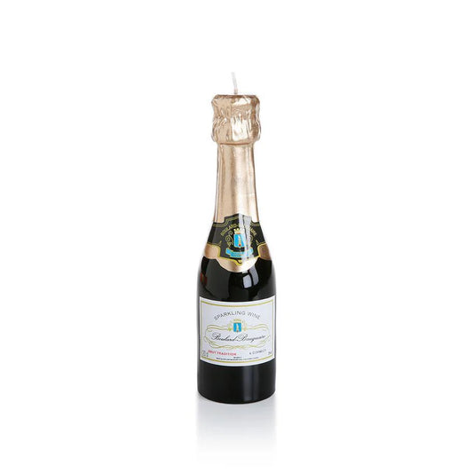 Small Champagne Bottle Candle