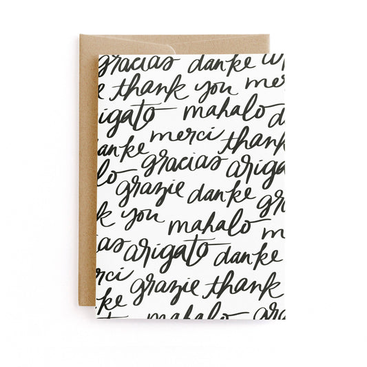 Minted - Mahalo, Thank You Greeting Card