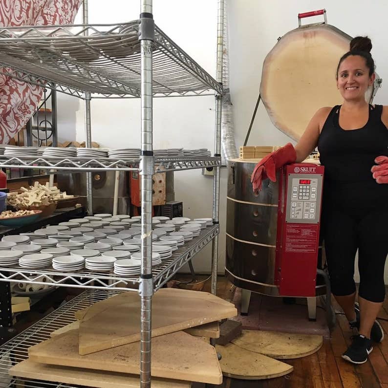 Custom Zip Code Ceramic House Ornament | Handmade Pottery