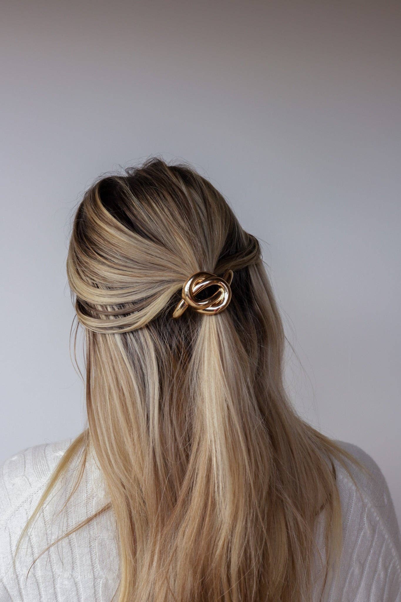 Gold Ponytail Cuff