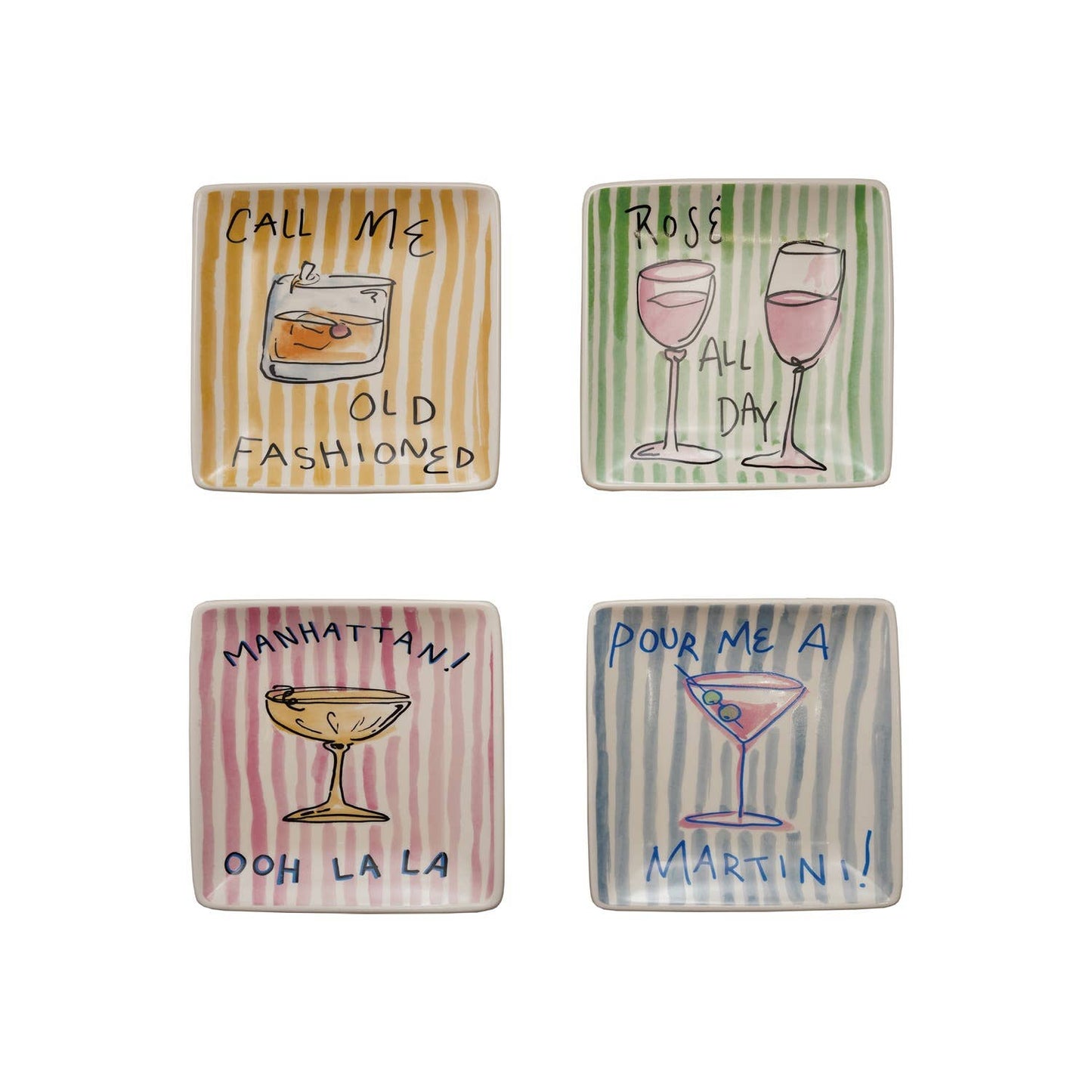Stoneware Appetizer + Bar Plate