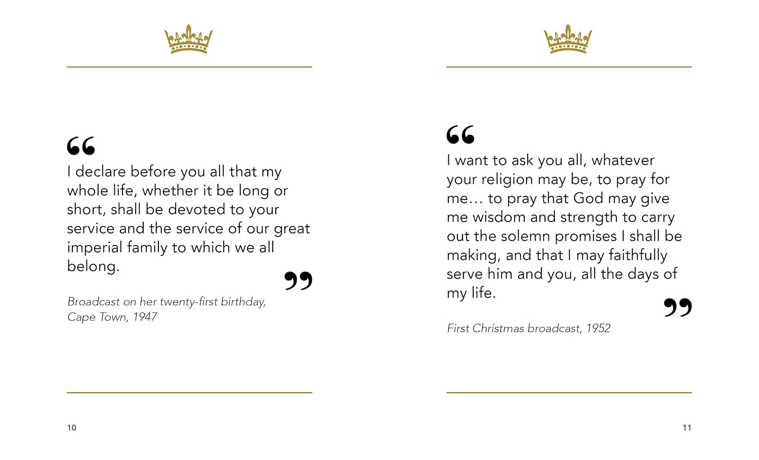 The Queen: In Her Own Words