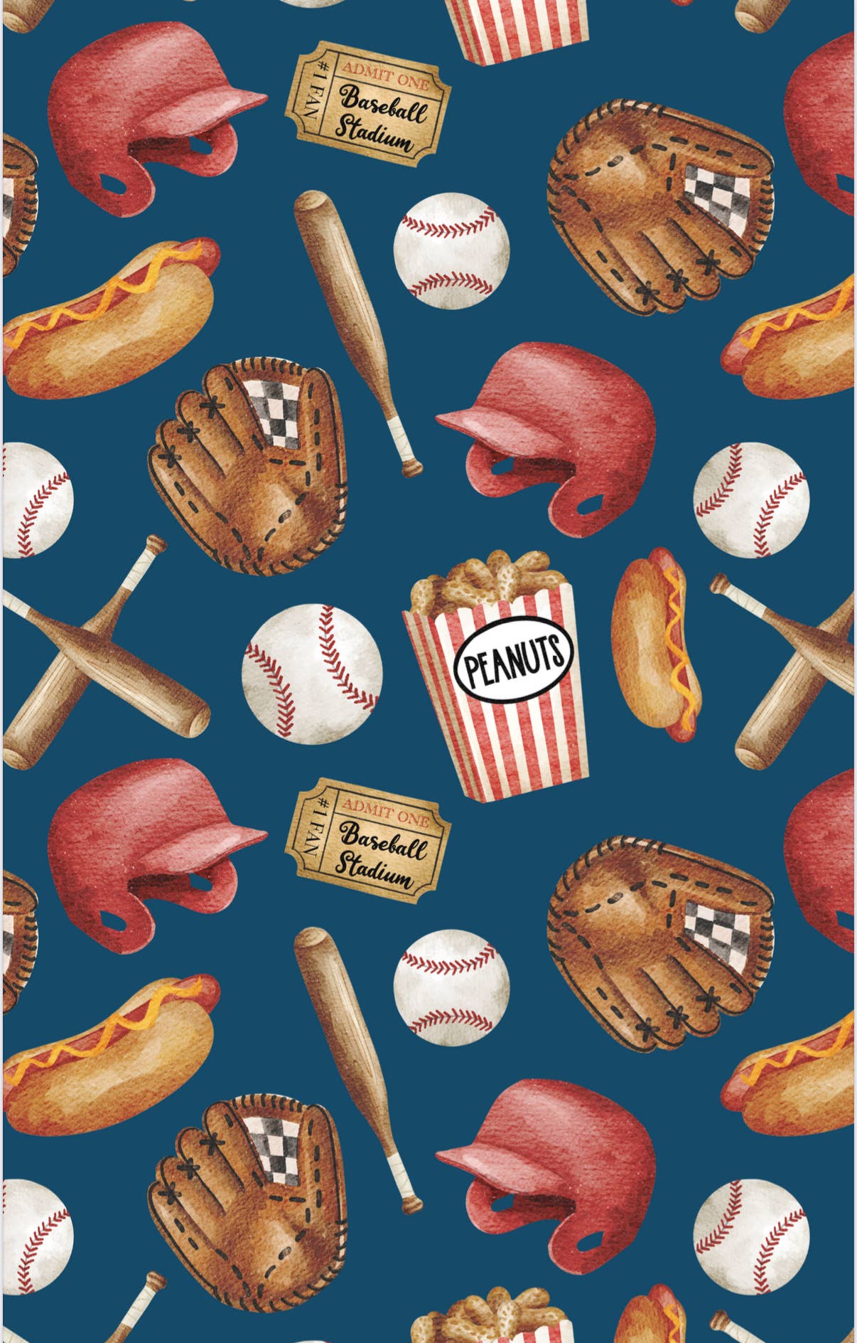 The Ol’ Ball Game: Double-Sided Hand Towel