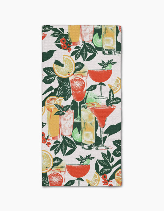 Geometry Summer Refreshments Bar Towel