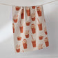 Geometry Spice Season Tea Towel