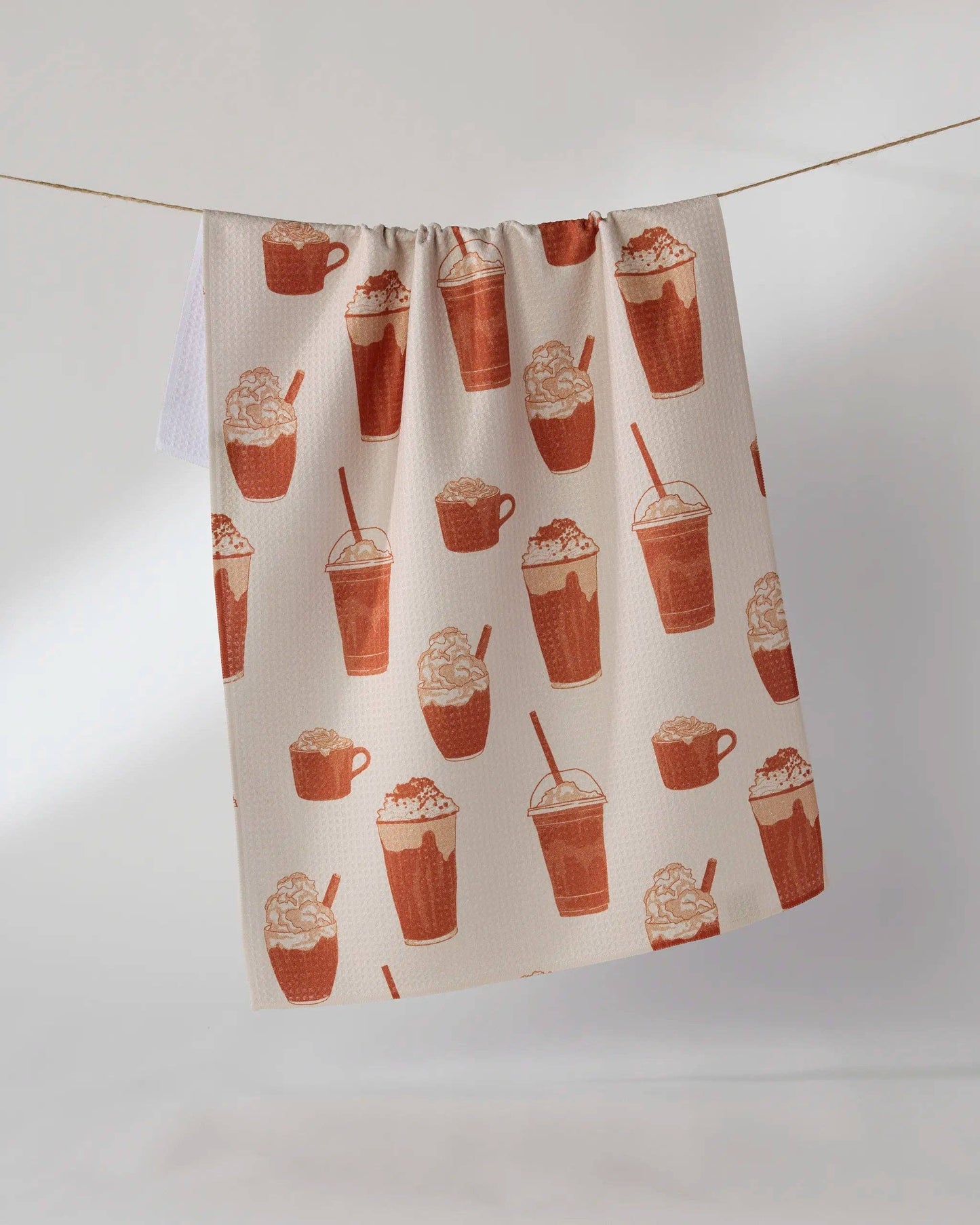 Geometry Spice Season Tea Towel