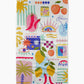 Geometry Italian Picnic Tea Towel