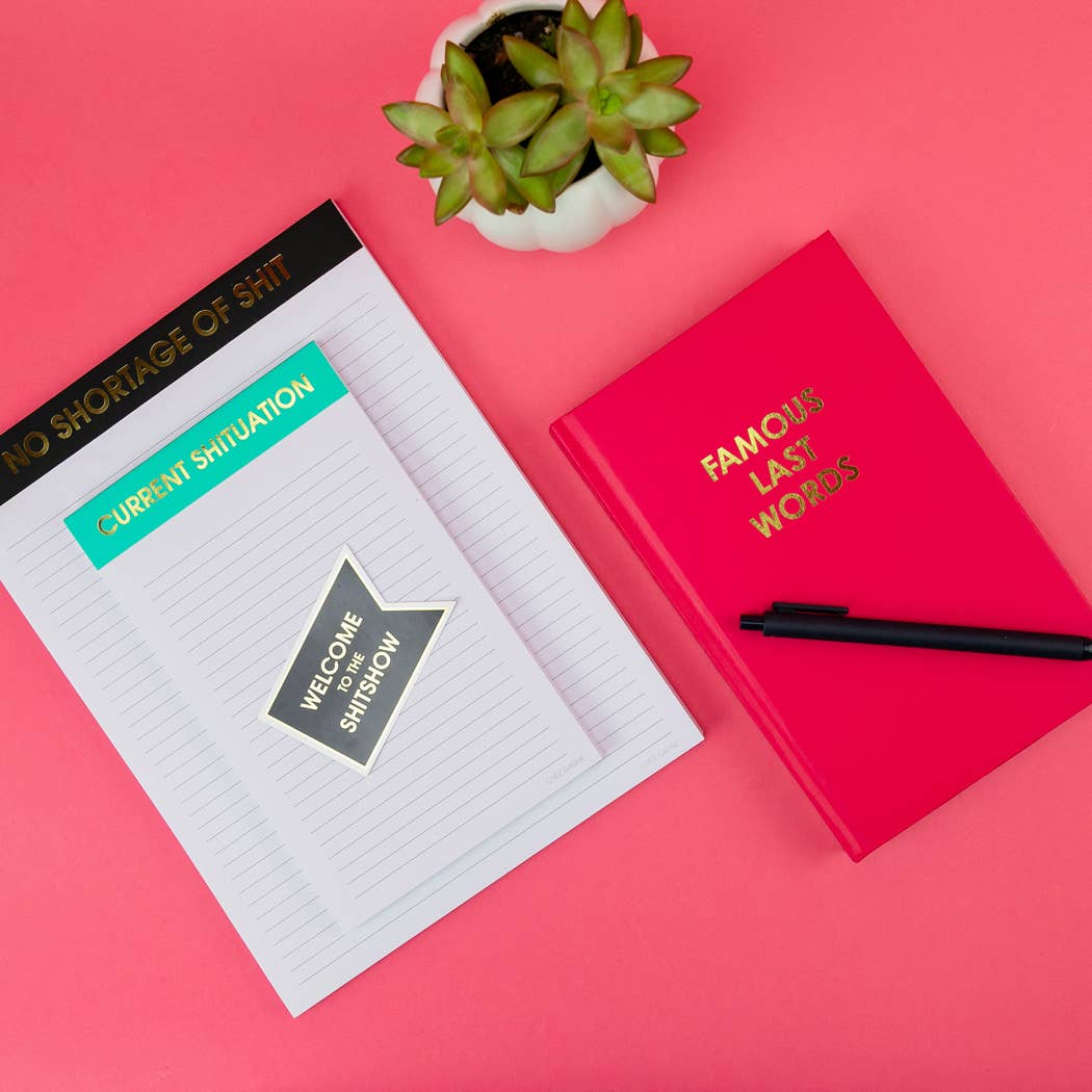 Famous Last Words Journal