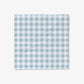 Geometry Blue Gingham Luxe Washcloth Set