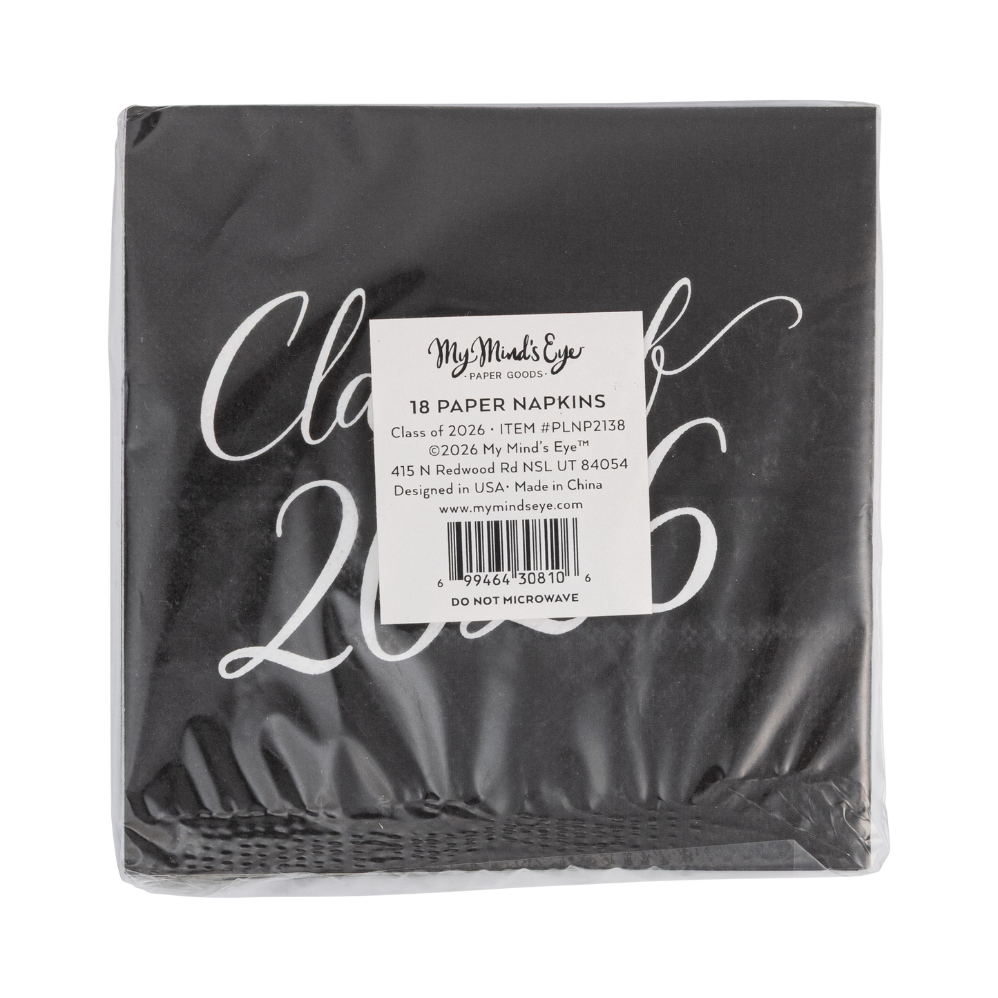 Foil Class of 2026 Napkin