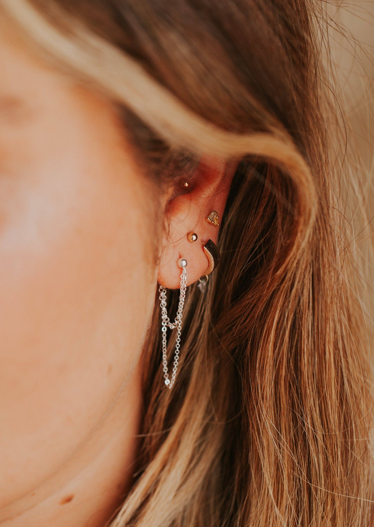 Skyla Double Annex Earrings