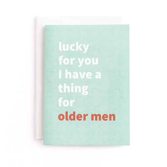 Minted - Lucky For You, Romantic Birthday Greeting Card