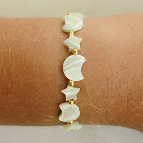 Nacre Star Bracelet