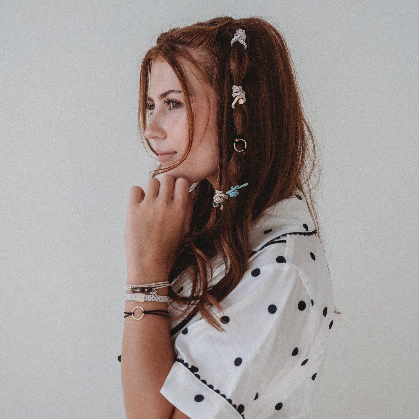 "Flirt" Hair Tie Bracelets