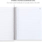 Layers of Love Lined Coiled Notebook