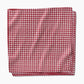 Geometry Fireside Plaid Red Dinner Napkin Set