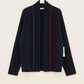 Flat White Signature Dalmatian Cardigan