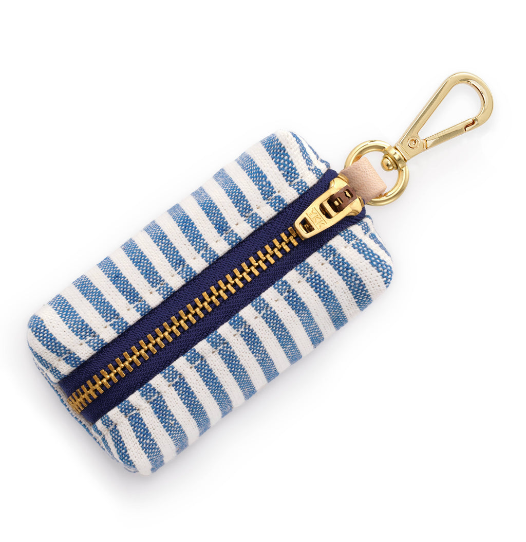 The Foggy Dog Blue Stripe Bag Dispenser