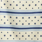 Geometry Regatta Navy Beach Towel